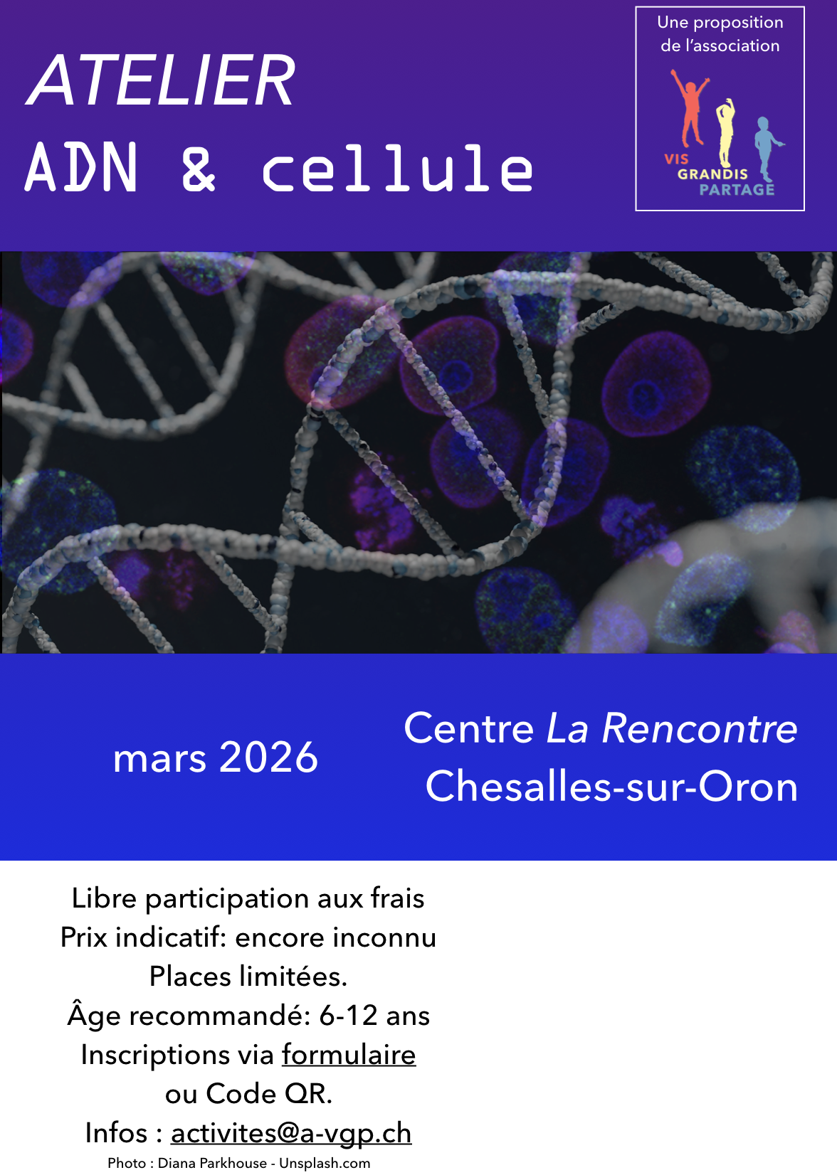 Atelier Roches et minéraux - Région lausannoise21, 28 septembre, 5 octobre 2023, 13.00-16.00.