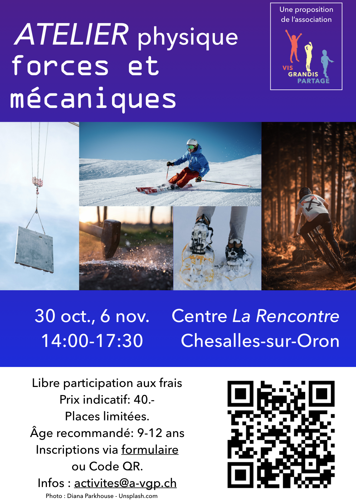 Atelier Roches et minéraux - Région lausannoise21, 28 septembre, 5 octobre 2023, 13.00-16.00.