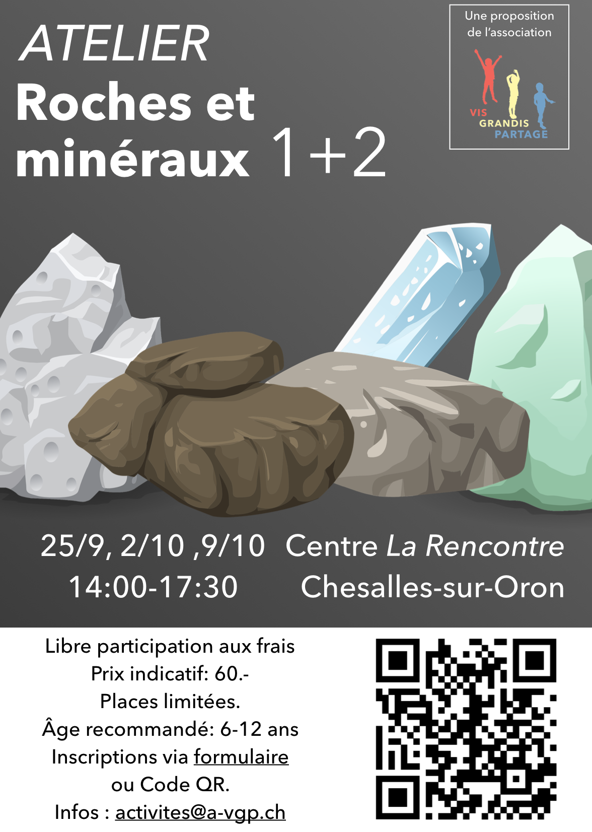 Atelier Civilisation romaine antique - 19, 26 octobre et 2, 9 novembre ; 13-00-16:30. Avenches et Lucens
